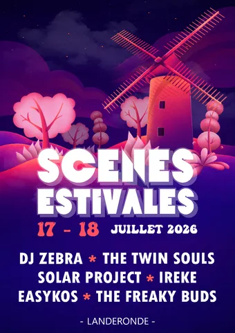 Affiche Scènes Estivales 2026
